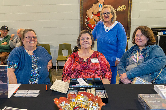 Carol Pritcher, Lana Moseley, Penny Pennington, Dana Hardin-7477-3