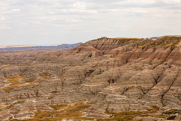Forester, cliff, Buffalo Gap National Grasslands-5278-2