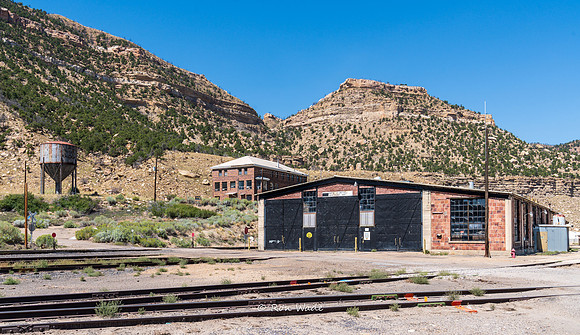 Helper, Utah, locomotive garage, hotel, depot-6695-2