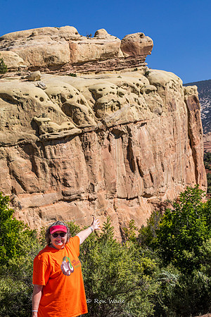 Kat, Turtle Rock, 40 Horse Mule, Dinosaur National Monument-6430-2