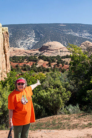 Kat, Turtle Rock, 40 Horse Mule, Dinosaur National Monument-6431-2