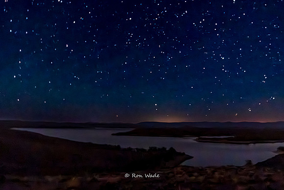 stars, campsite, Flaming Gorge Reservoir, Green River--3