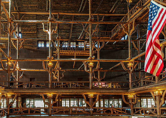 Old Faithful Inn, 2nd floor, -5974