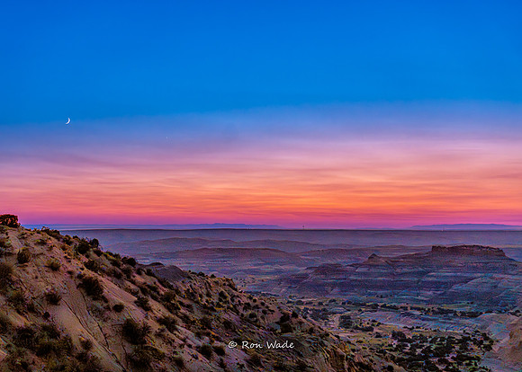Angel's Peak, NM, Sunset-7049-Enhanced-NR