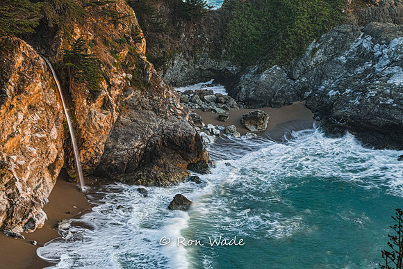 McWay Falls, Hwy 1, Big Sur, Pacific Ocean-5583-2