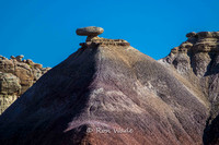 balanced rock, Painted Desert,-7219-2
