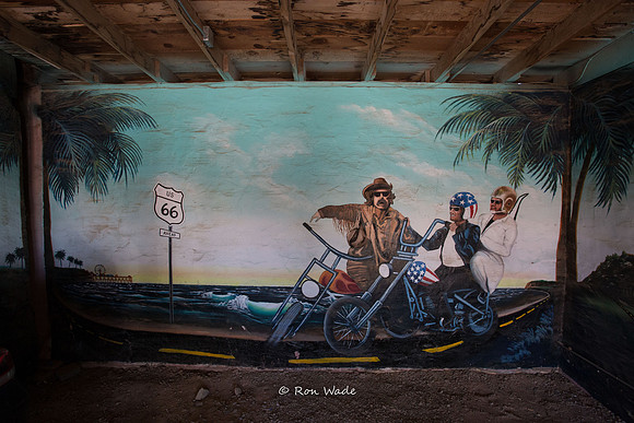 our garage, Route 66, Tucumacari, Blue Swallow, -3639