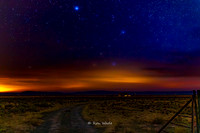 sunset, stars, New Mexico ranch-6716-2