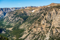 snowpack, Beartooth Highway-