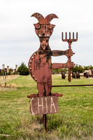 yard art, M T Ligget, Kansas-9013
