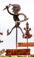 yard art, M T Ligget, Kansas-9027