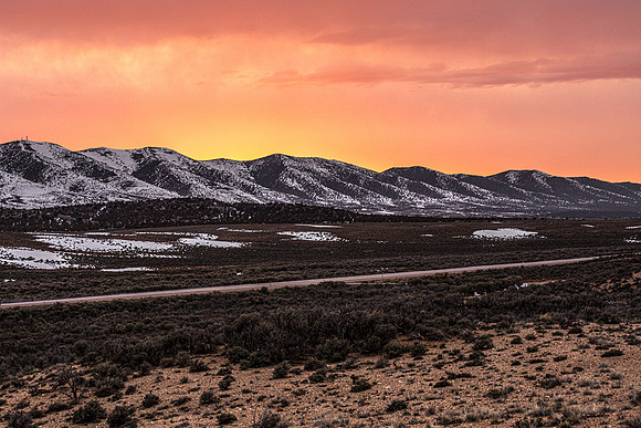 Sunset, campsite, Ruth, Nevada-6132 2