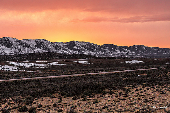 Sunset, campsite, Ruth, Nevada-6132-2