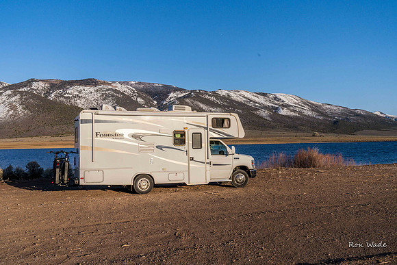 campsite, Forester, Koosharem Reservoir, Utah-4147-2