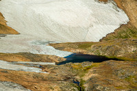 Beartooth Highway, mountains, ponds, snowpack-4562