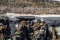 Beartooth Highway, mountains, ponds, snowpack-4553