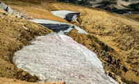 Beartooth Highway, mountains, ponds, snowpack-4569
