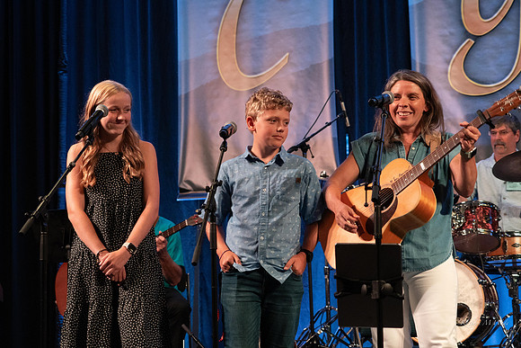 Megan Taylor Anderson, Jason Coleman, and kiddos, CAAS 2024-9441