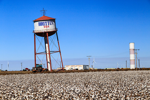 leaning water tower, Britten, Texas -5779