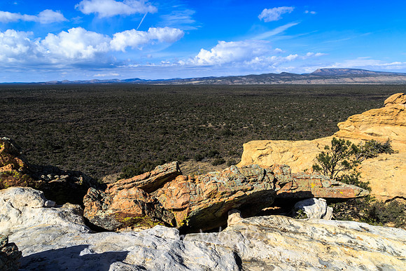 Sandstone Bluffs, El Malpais-5880-HDR