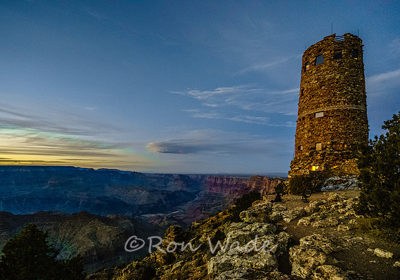 Desert View Watchtower, Sunset-6869-2-HDR