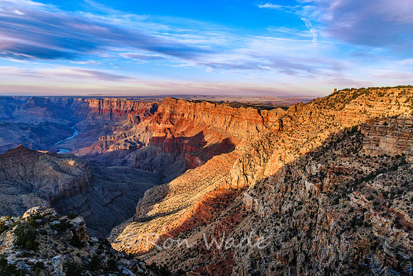 Navajo Point, sunset-2-3