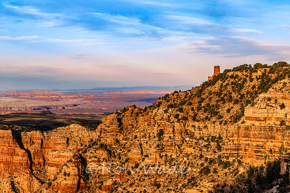 Navajo Point, sunset-2