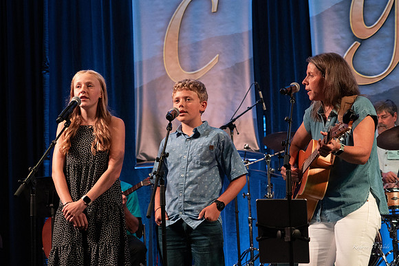 Megan Taylor Anderson, Jason Coleman, and kiddos, CAAS 2024-9437