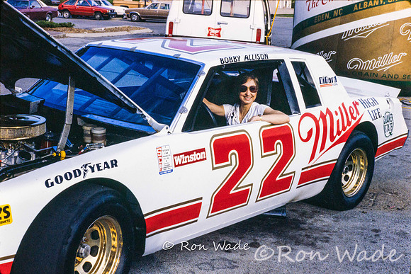 Kat, Bobby Allison, NASCAR, March '85,-08665-2