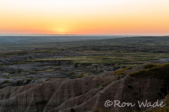 sunset, Badlands-8364-HDR