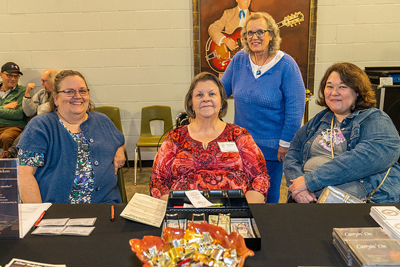 Carol Pritcher, Lana Moseley, Penny Pennington, Dana Hardin-7477-2