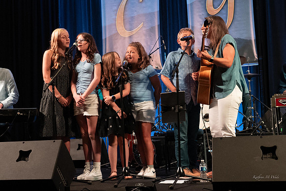 Megan Taylor Anderson, Jason Coleman, and kiddos, CAAS 2024-9539