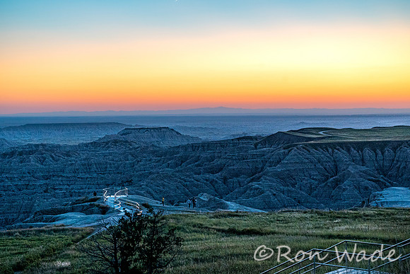 sunset, Badlands-8430-HDR