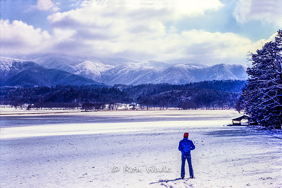Ron, snow, Cades Cove, mountains, February '79-dsc00044--2