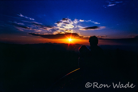 sunrise, Clingman's, Ron, Kat,  March '78 - 00019-