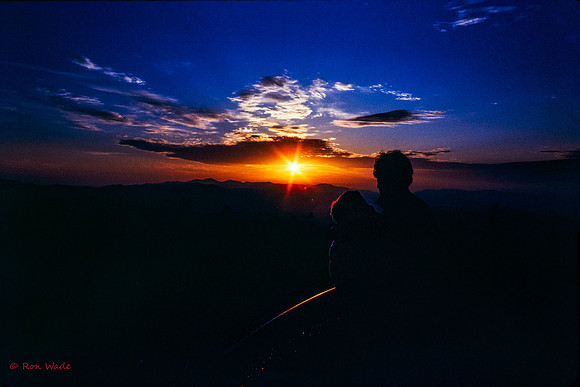 sunrise, Clingman's, Ron, Kat,  March '78 - 00019--2