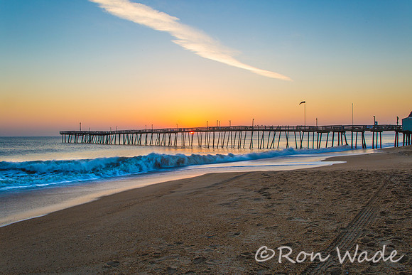 sunrise pier Kitty Hawk-0537