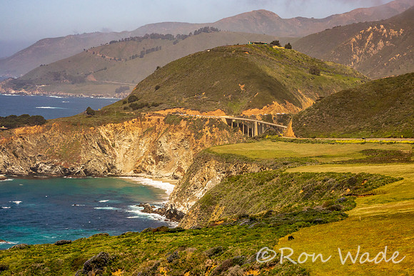 Bixby Creek Bridge, Bridge, Cabrillo Hwy, Pacific Ocean 7960-