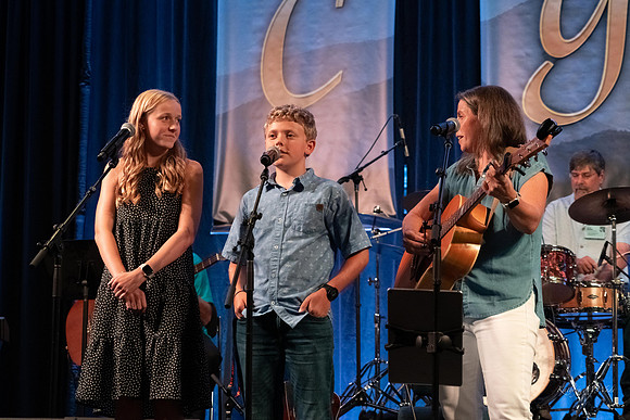 Megan Taylor Anderson, Jason Coleman, and kiddos, CAAS 2024-9426