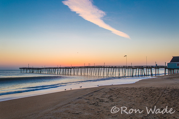 sunrise pier Kitty Hawk-0502