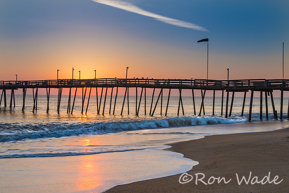 sunrise pier Kitty Hawk-0546