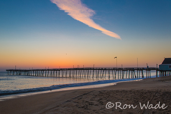 sunrise pier Kitty Hawk-0501
