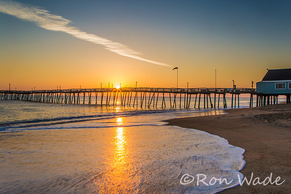 sunrise pier Kitty Hawk-0563