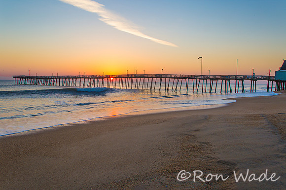 sunrise pier Kitty Hawk-0539